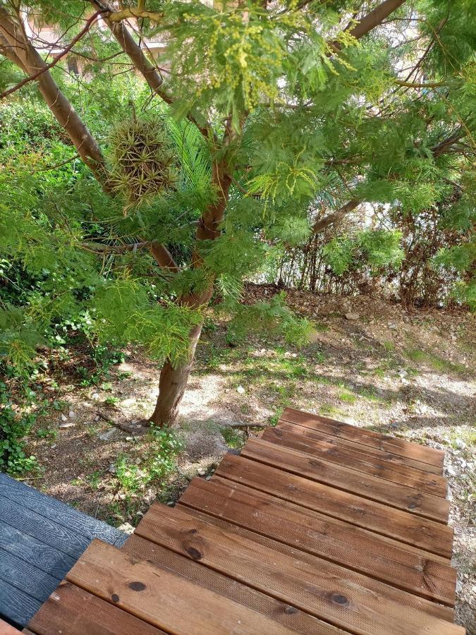 Appartement Proche Mer Avec Terrasse Et Jardin Privatif 히에레 외부 사진