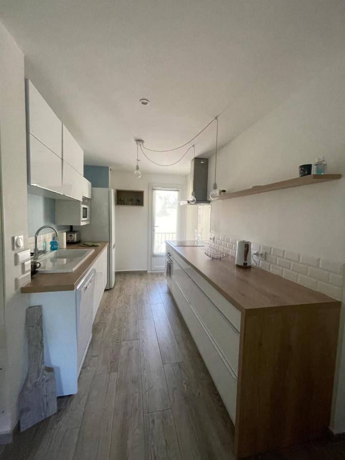 Appartement Proche Mer Avec Terrasse Et Jardin Privatif 히에레 외부 사진