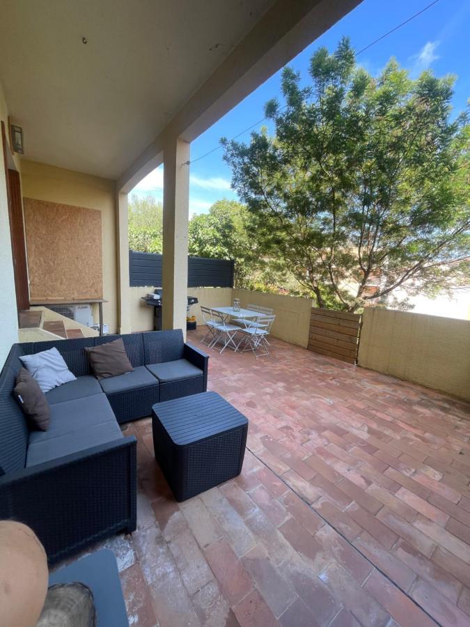 Appartement Proche Mer Avec Terrasse Et Jardin Privatif 히에레 외부 사진